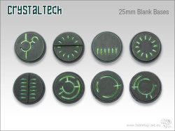 Crystal Tech Bases - 25mm BLANK (5)