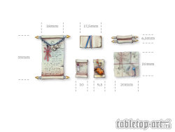 Karten & Schriftrollen - Set 1 (6)