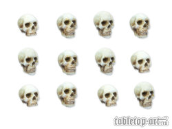 Skulls Set 54mm (12)