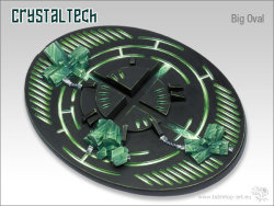 Crystal Tech Bases - 120mm Oval 1