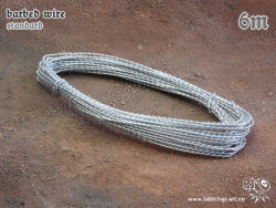 barbed wire - standard - 6m