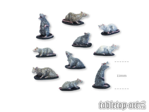 Rats miniatures set