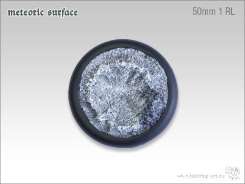 Meteoric Surface Bases - 50mm Round Lip 1
