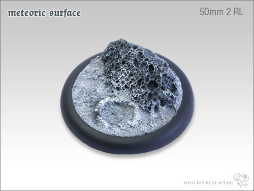 Meteoric Surface Bases - 50mm Round Lip 2