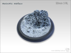 Meteoric Surface Bases - 50mm Round Lip 3