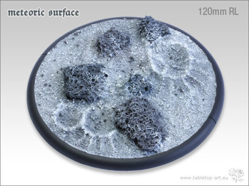 Meteoric Surface Bases - 120mm Round Lip 1