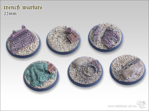 Trench Warfare Bases - 32mm (5)